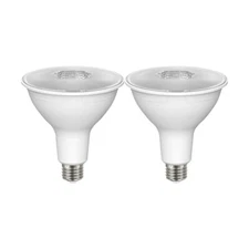 SATCO S22219 - 11.5 Watt PAR38 LED Bulbs - 3000K - 120 Volts (2 Bulbs)