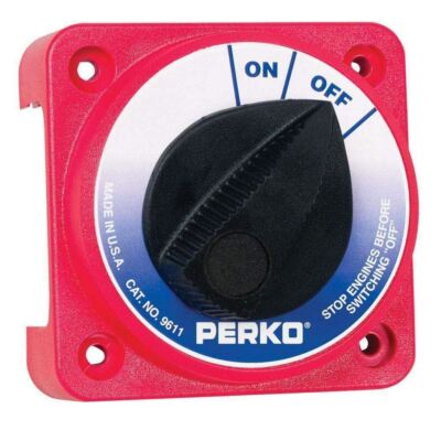 Perko Compact Medium-Duty Main Battery Switch #9611DP