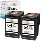 2PK kompatybilny z czarnym atramentem HP 64XL N9J90AN do serii ENVY 7830 7855 7858
