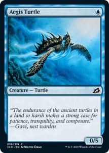 Aegis Turtle x4 - Ikoria: Lair of Behemoths - NM-Mint, English - Ikoria: Lair of