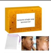 Turmeric Soap Bar Lemon Turmeric Soap Kojic Acid Soap For Dark Spots