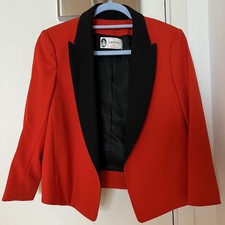 Lanvin Wool Blazer - Red