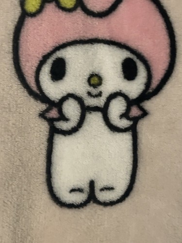 Hello Kitty and Friends Blanket 50”x70” Light Pink - Picture 3 of 4