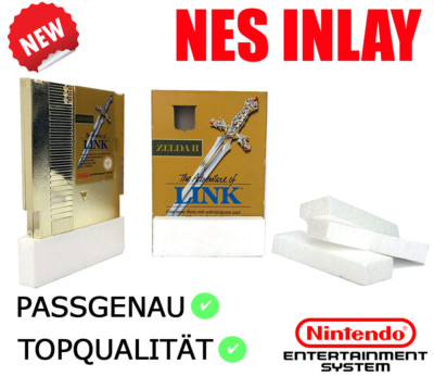 50x NES OVP Ersatz Styropor Inlay Block   LOCK NESS    für Nintendo Sammler NEU
