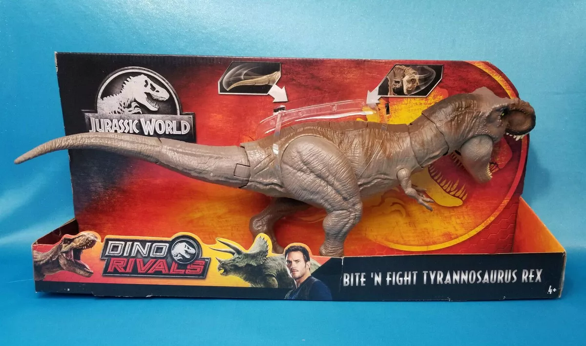 Jurassic World Bite Fight Tyrannosaurus Rex GCT91 - ToysChoose