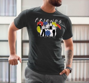 Friends Art Shirt Sitcom T Shirt 90th Clothes Tee Tv Show Unique
