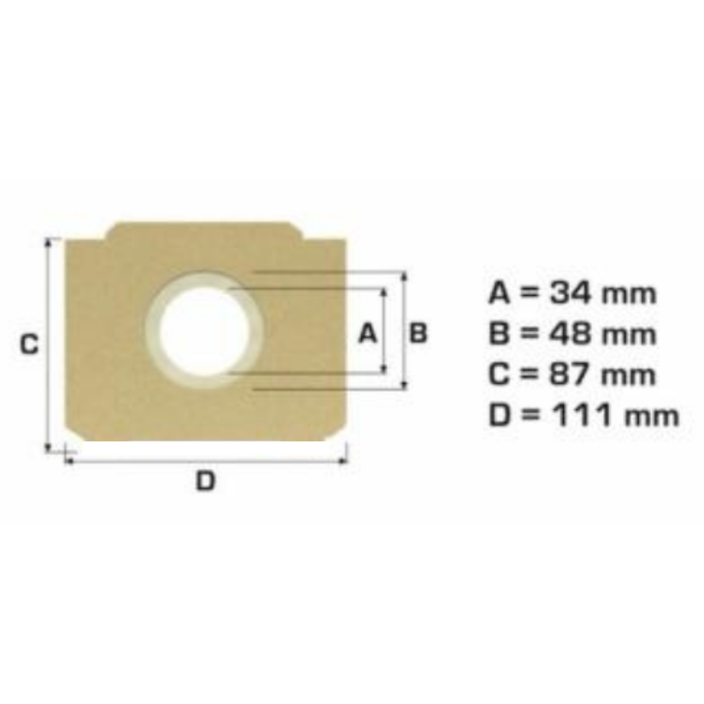 20 Sacchetti Per Aspirapolvere AEG Ingenio, Compatibili Con AE 3450, AE 3455, AE 3460, AE 3465
