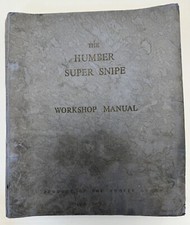 Humber Super Snipe Workshop Manual