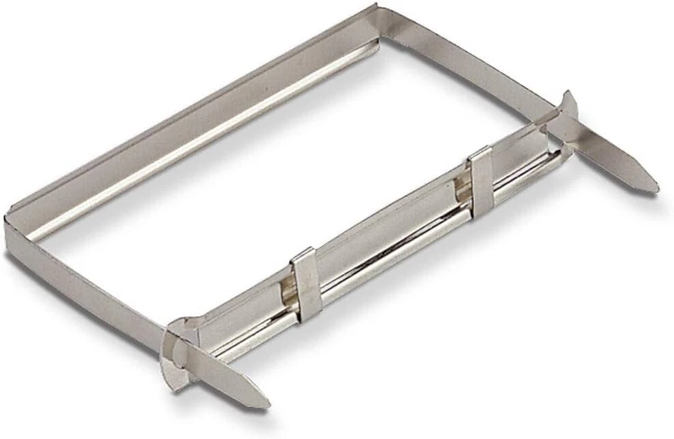 Juego completo de 50 sujetadores de papel plateado, capacidad de 2 pulgadas para un limado eficiente Foto 4 de 4