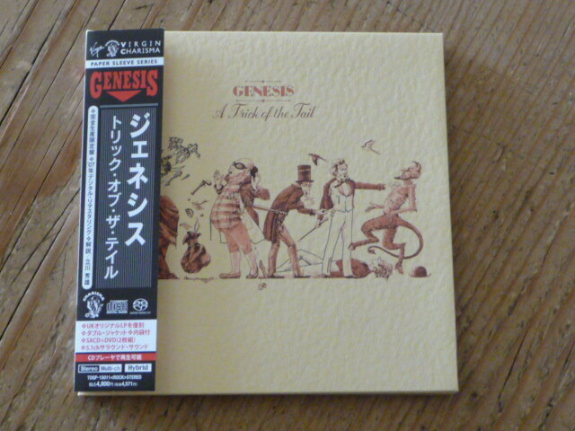 紙ジャケ GENESIS / A TRICK OF THE TAIL（国内盤SACD+DVD）