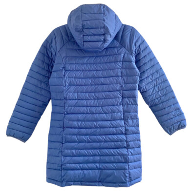 Columbia White Out Omni-Heat Hooded Puffer Coat Youth Girls Size L