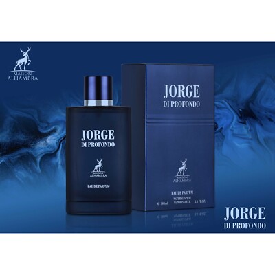 JORGE DI PROFONDO Perfume Men Alhambra Original EDP 3.4 OZ 100ML