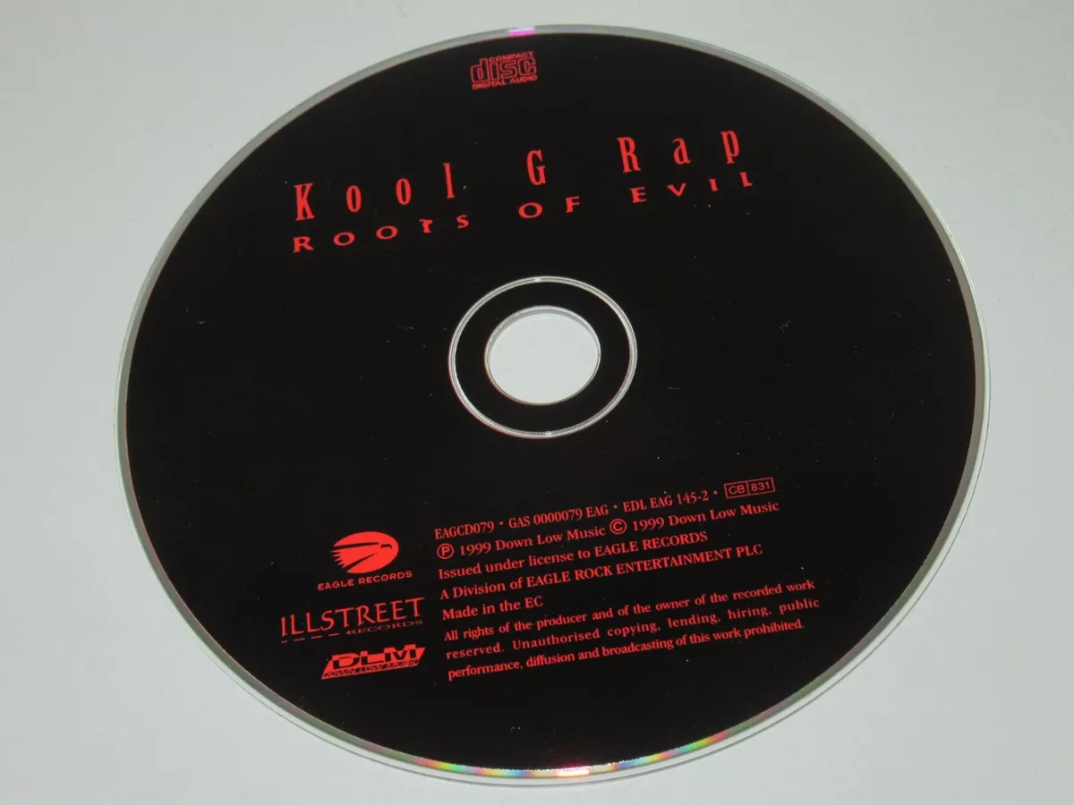 Kool G Rap / Roots of Evil (Eagle Records EAGCD079 + Gas 0000079 Eag ) CD Album