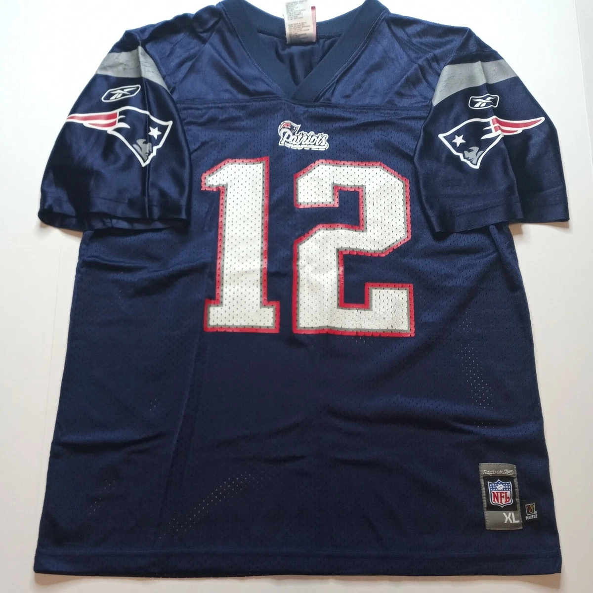 actividad Coca bendición Reebok Tom Brady New England Patriots Jersey Boys Youth Size XL XLarge Blue NFL | eBay actividad Coca bendición Reebok Tom Brady New England Patriots Jersey Boys Youth Size XL XLarge Blue NFL | eBay