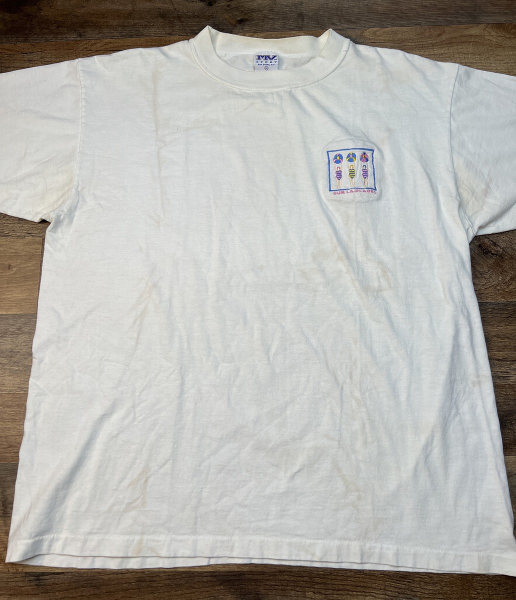 スマイリー ヴィンテージTシャツ 60's MADE IN USA Vintage Travel T Shirt MV Sport Tee USA Made Men's XL Sur La Plage