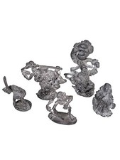 Vtg D D Ral Partha Cast PEWTER Fantasy Dungeons  Dragons Wizards Lot Of 5 Rare