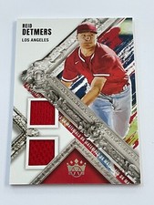 2022 Diamond Kings Baseball DK Materials Dual Relic - Reid Detmers - Angels