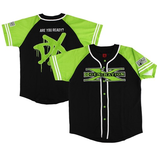 WWE Baseball Jersey Shirt DX DGenerationX Are You Ready, Authentic eBay