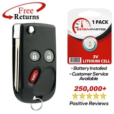 Remote Keyless Entry Car Flip Key Fob Replacement For GM 3b (LHJ011)