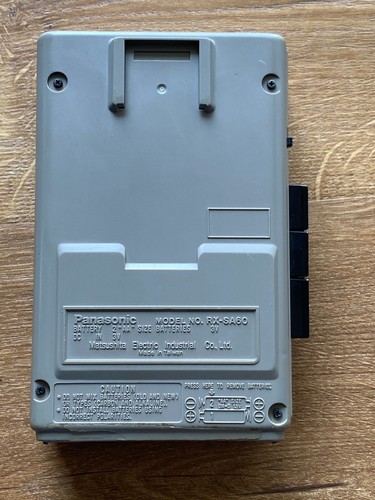Reproductor de casete radio estéreo AM/FM Panasonic RX-SA60 probado funciona - Imagen 2 de 7