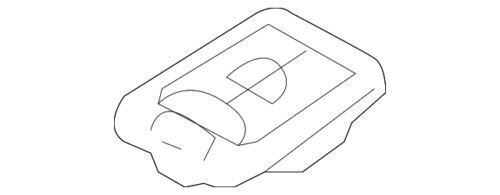 Guía de cinturón de seguridad para Ford (N/P 8A5Z-54613E54-AA)