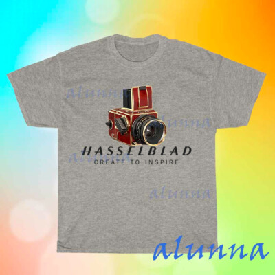 New Hasselblad Camera Men's Grey T-shirt Funny Size S to 5XL