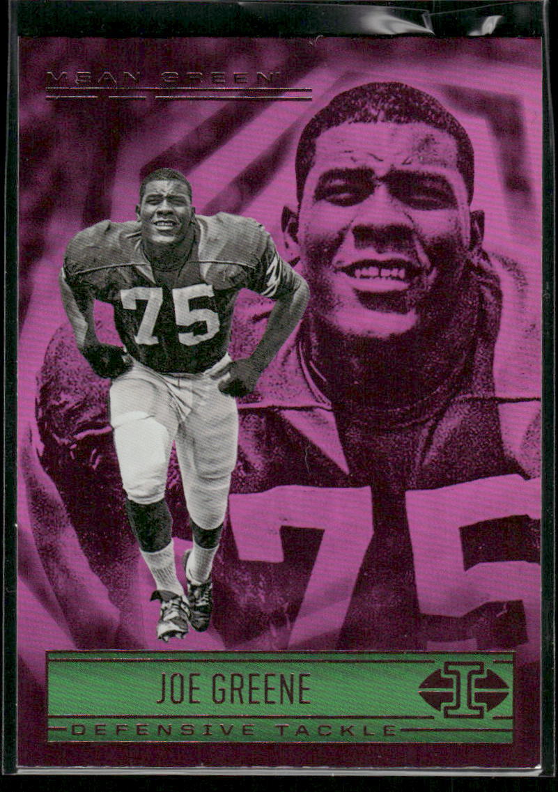 #7 Joe Greene 2022 Panini Chronicles Draft Picks Illusions Pink