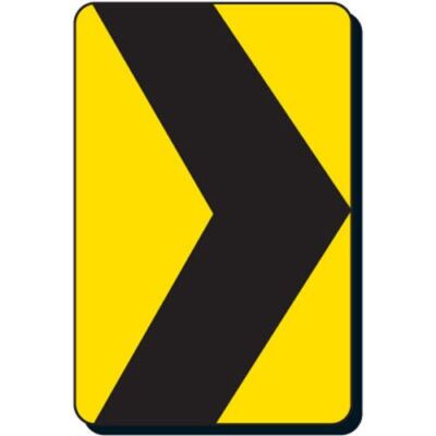 Hazard Arrow Sign