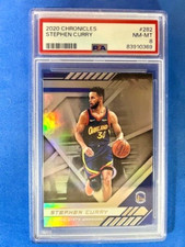 NBA - Stephen Curry 2020-21 Panini Chronicles XR PSA 8 - Warriors