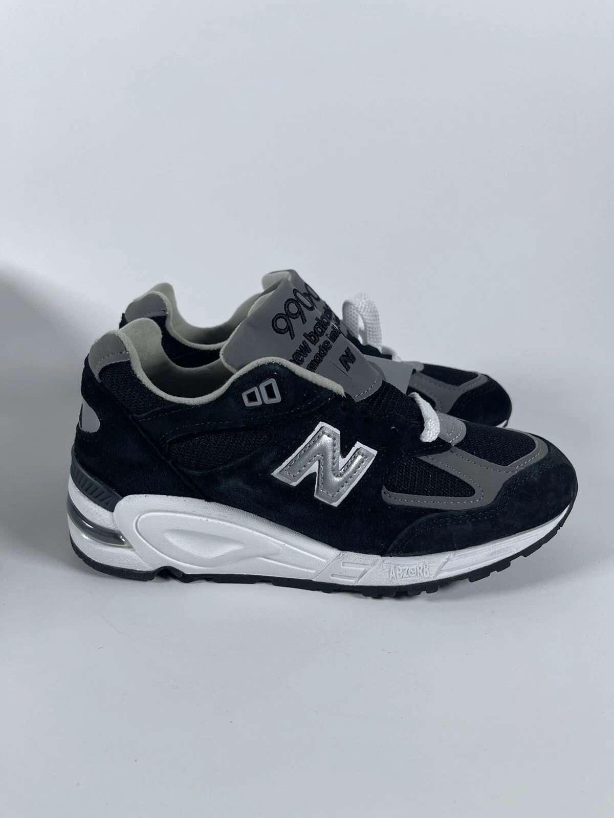 NEW BALANCE M990BK2 (ora M990BL2) COLORE NERO MADE IN USA Uomo Taglia US4
