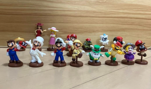 CHOCO EGG SUPER MARIO Odyssey mini Figures FULL COMPLETE Set of 16p Nintendo - 第 1/3 張圖片