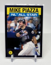 2021 Topps Series 2 Mike Piazza 1986 All-Star Blue Parallel #86AS-19