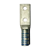 BURNDY 2 HOLE OPEN LONG COMPRESSION  LUG YAZ342NTCFX