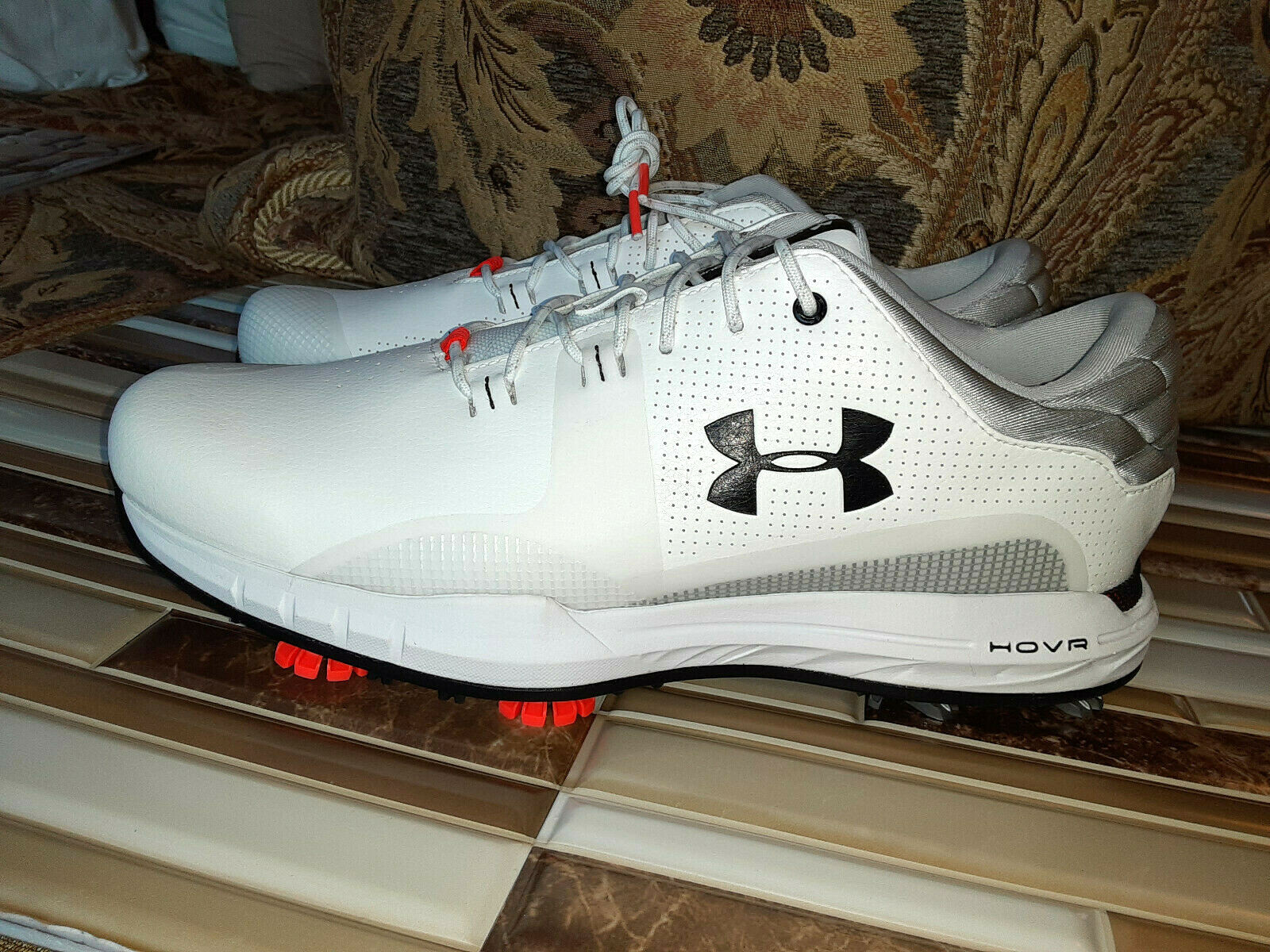 NEW! Men&#039;s Under Armour UA HOVR Golf Shoes 3023329-100 Men&#039;s SIze-9 | eBay