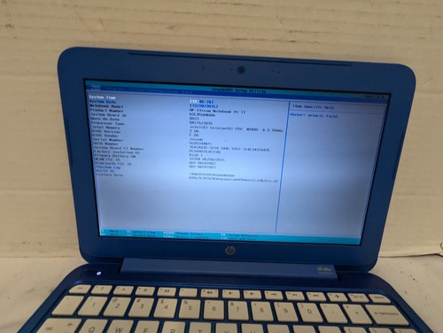 HP Steam 11-D010NR 11" laptop intel Celeron N2840 2.16GHZ 2gb ram no hdd - Afbeelding 2 van 6