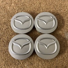4x Black MAZDA Alloy Wheel Hub Centre Caps 57mm Fits 2 3 5 6 for  