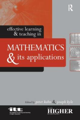 Effective Learning and Teaching in Mathematics and Its Applications, Hardcove...