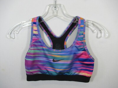 nike multicolor sports bra