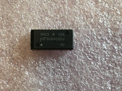MT5C6405DJ-10 IC STANDARD SRAM 16Kx4 10ns CMOS SOJ 24-PIN MICRON (LOT OF 2)