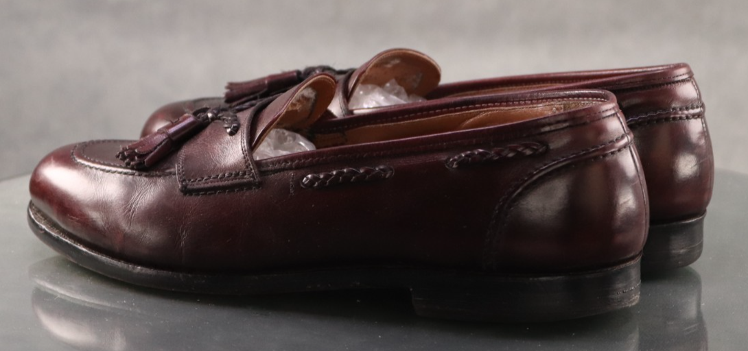 Johnston & Murphy Aristocraft Men\'s Tassel Loafer Shoes Size 10 D Leather Cognac il_1080xN.5442474029_ghl0.jpg main image 2