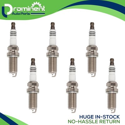 Set of 6 Iridium Spark Plugs for Volvo S60 S80 V70 XC60 XC70 XC90 6481 ILFR6B