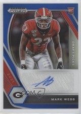 2021 Panini Prizm Draft Picks Blue 13/149 Mark Webb #DPA-MAW Auto 0hk3