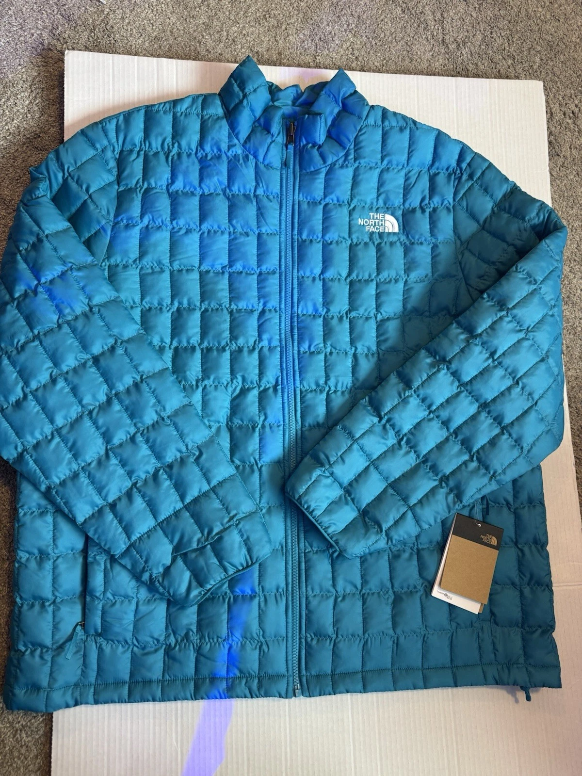 North Face Men’s Thermal Insulated Jacket Alkaline Blue XXLarge