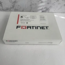 Fortinet Fortigate FG-60E Network Security Firewall No AC ADAPTER, Not Tested