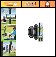 Magnetic Golf Cart Phone Holder for iPhone Android - Fits EZGO, Club Car, Yama
