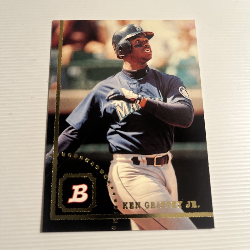 1994 Bowman Ken Griffey Jr. #5 HOF Seattle Mariners Excellent Condition 
