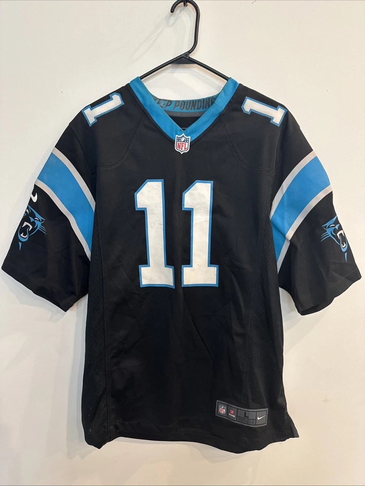 Camiseta deportiva Nike de los Carolina Panthers usada y firmada por Brandon LaFell sin certificado de autenticidad Foto 3 de 4