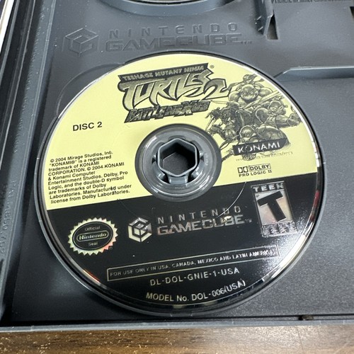 Teenage Mutant Ninja Turtles Nintendo GameCube Complete W/ Manual CIB - Picture 4 of 7