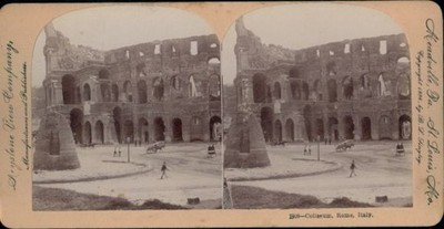 Stereo Foto Roma Rom Lazio, Colosseum, Keystone View Company - 11481818