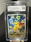 Pokemon Pikachu Promo Card 004/Sv-p Full Art Gem Pack Chinese Edition CGC 10